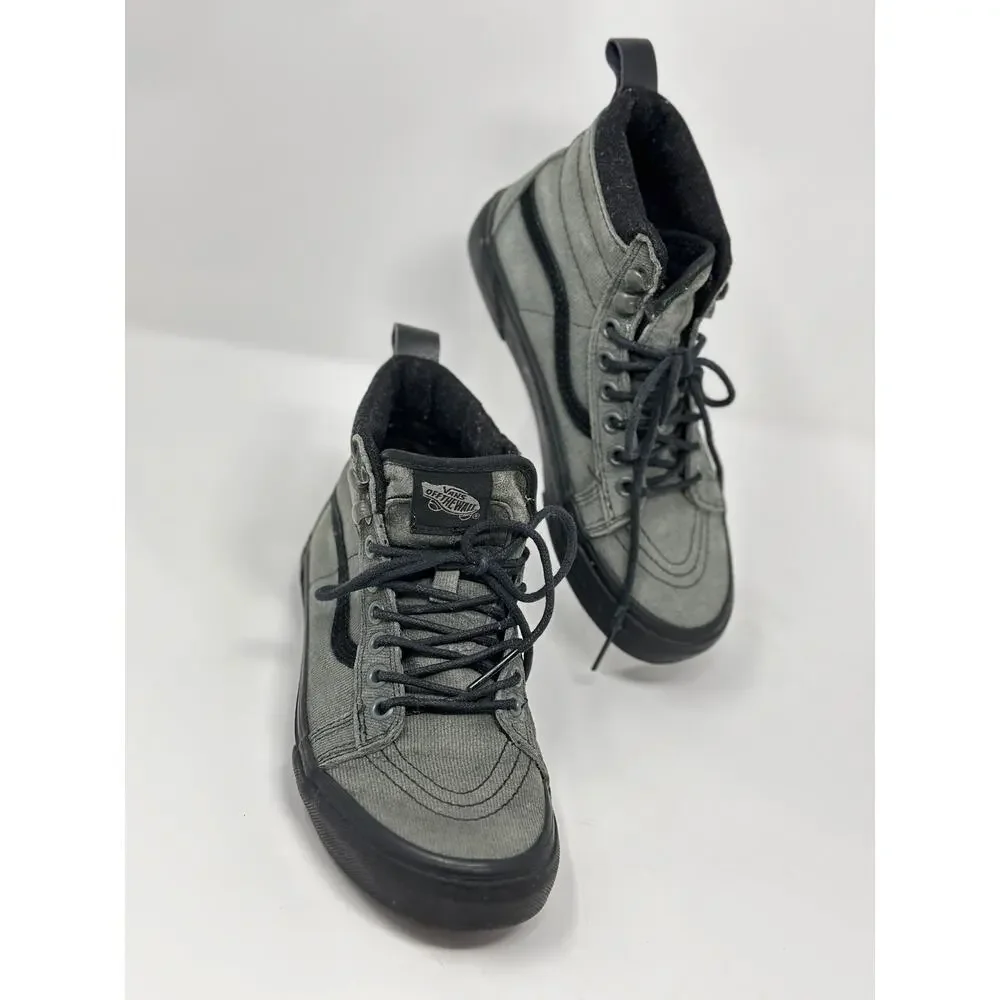 VANS SK8-HI MTE 2.0 DX Gray Corduroy Scotchgard 3M Shoes Women’s 6 Men’s 4.5 - Picture 4 of 8